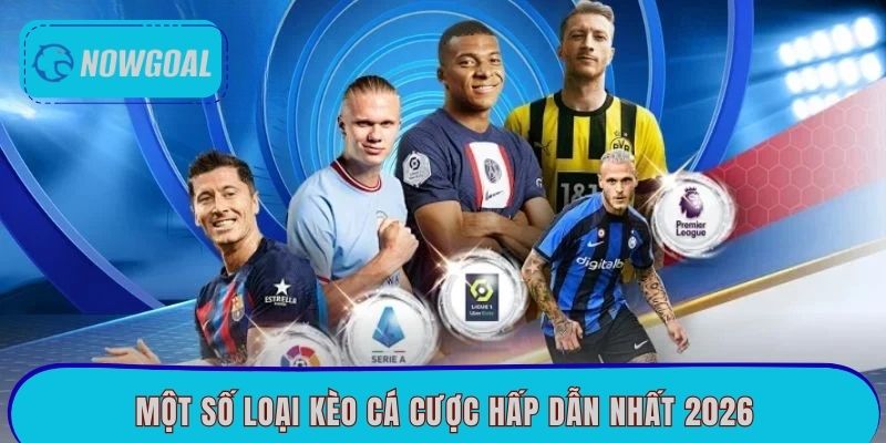 Một số loại kèo cá cược hấp dẫn nhất 2026