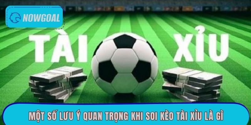 Một số lưu ý quan trọng khi soi kèo tài xỉu là gì