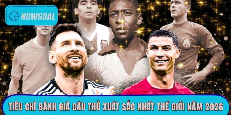 Tiêu chí đánh giá cầu thủ xuất sắc nhất thế giới năm 2026